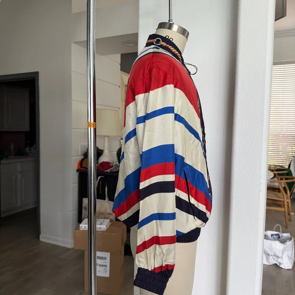 GUCCI‎ Men's Resort Exclusive Silk JACKET MONOGRAM SUPREME, Item 739750